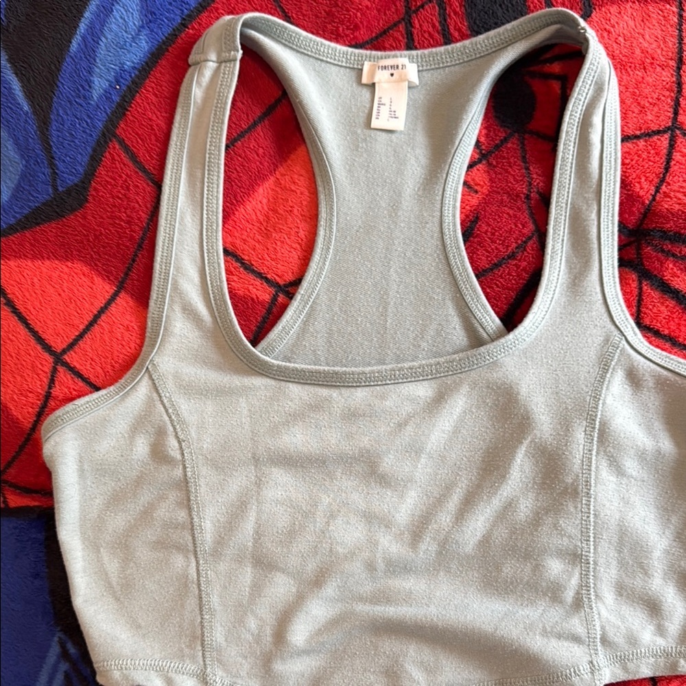 Women's Gray Sports Bra